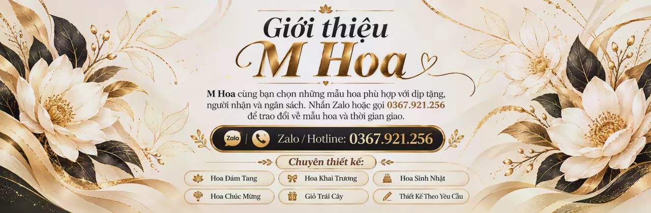 Ảnh bìa Shop hoa tươi Phường Mông Dương Quảng Ninh - Từ lời nhắn đến món hoa vừa ý